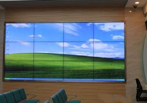 张家界液晶拼接屏的另类用法。